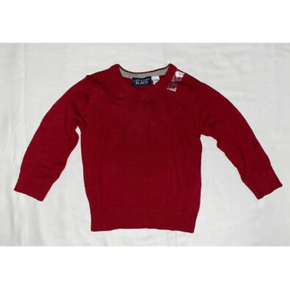 Children's Place Boys Red Sweater Size 12-18M